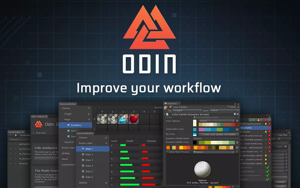 Odin Inspector and Serializer - Free Download Unity Assets