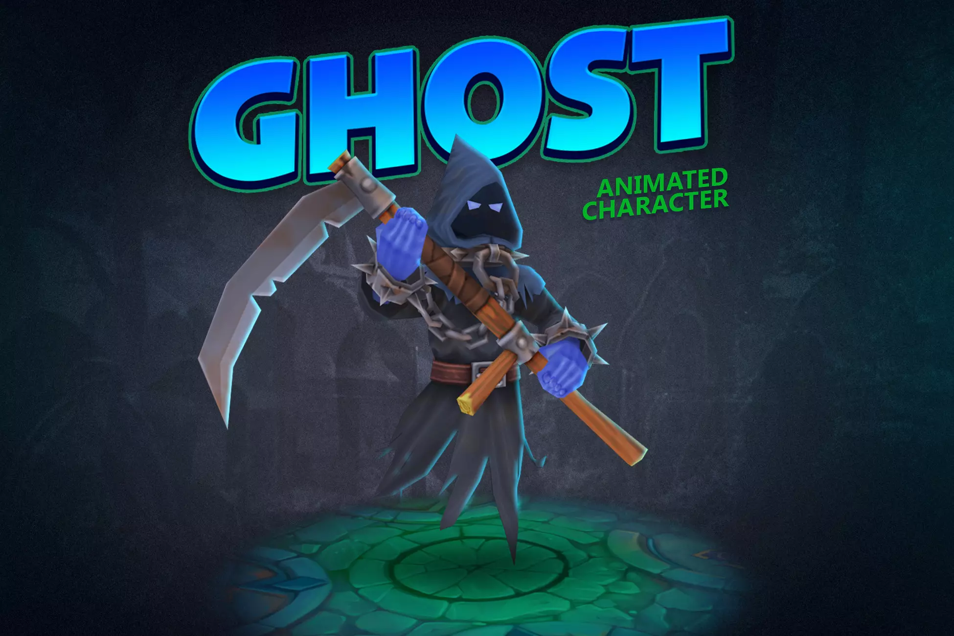 Ghost Animated Character - Unity Assets Free Download