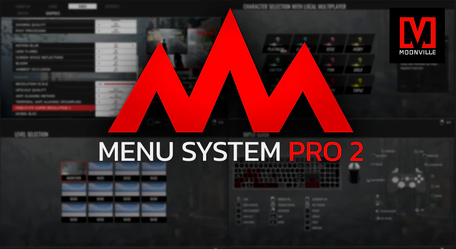 Menu System Pro by Moonville - Unreal Engine Free Download