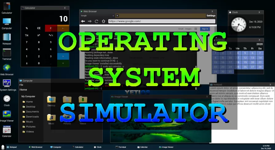 Operating System Simulator Plugin - Unreal Engine Free Download