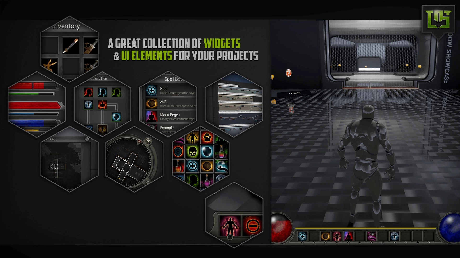 User Interface Kit - Unreal Engine Assets Free Download