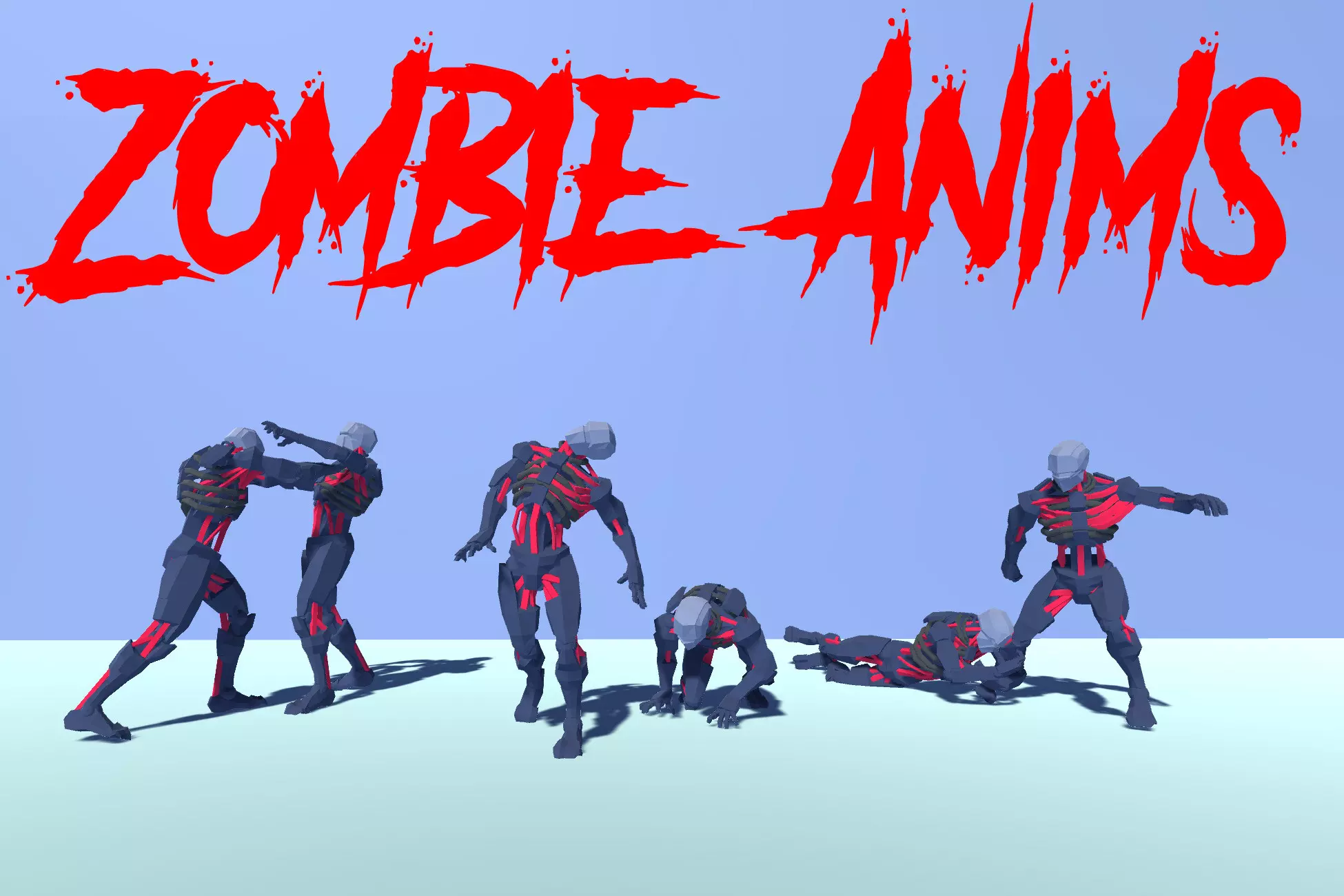Zombie Animations Set - Unity Assets Free Download
