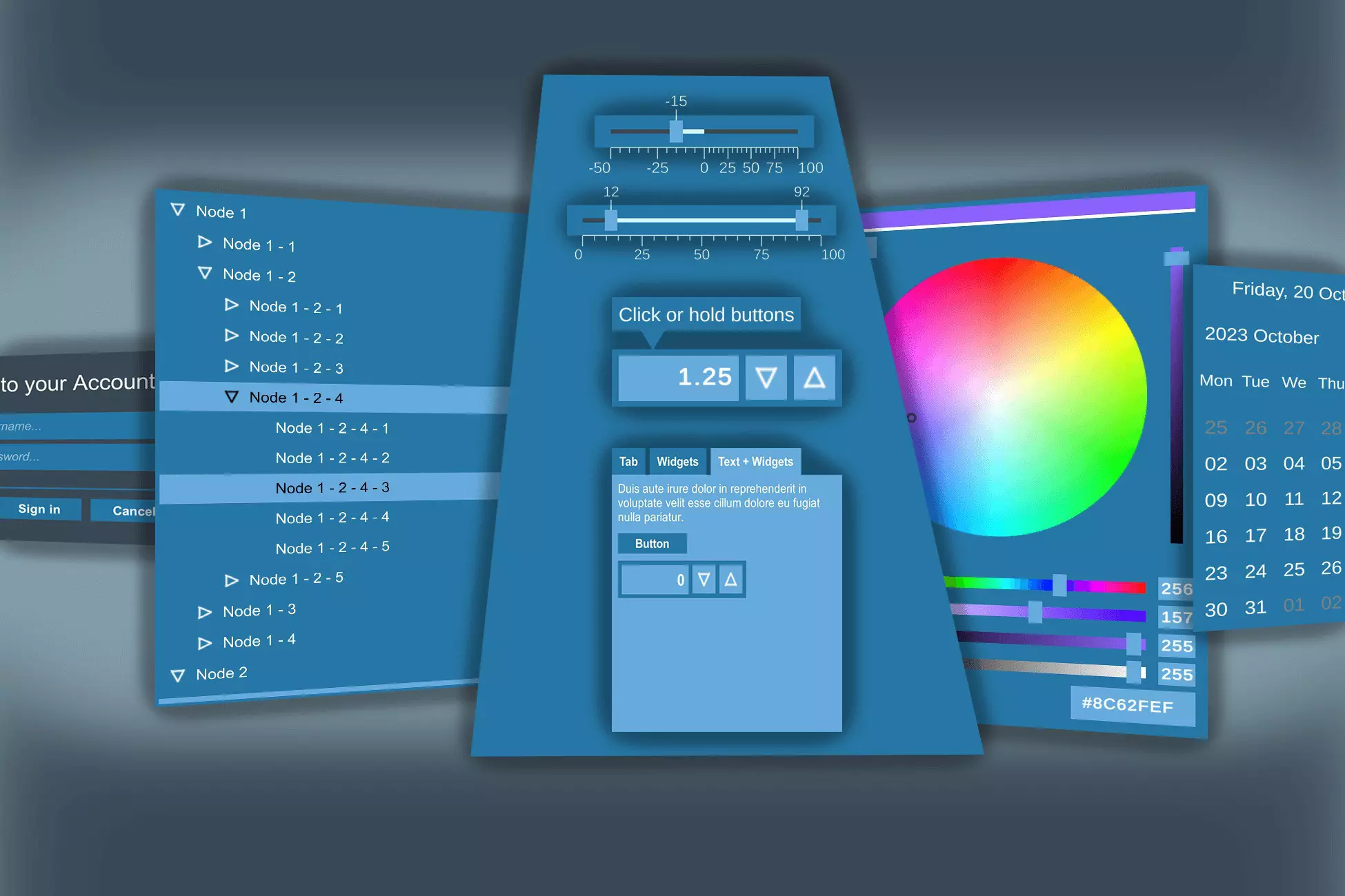 New UI Widgets - Unity Assets Free Download