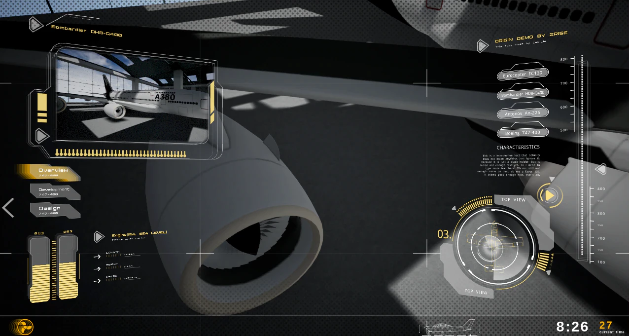 LGUI - 3D UI for UnrealEngine - Unreal Engine Free Download