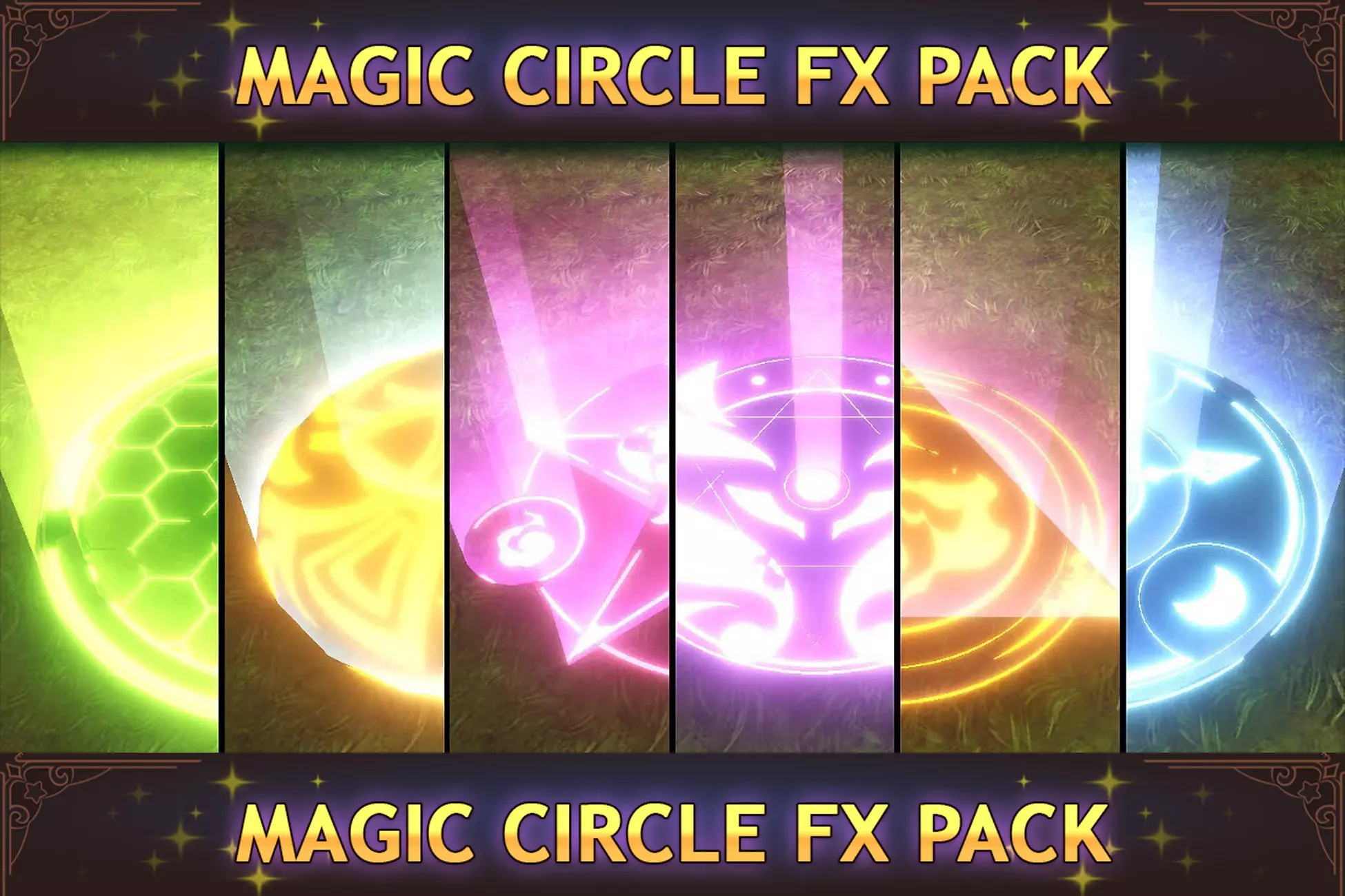 Magic Circle Fx Pack - Unity Assets Free Download