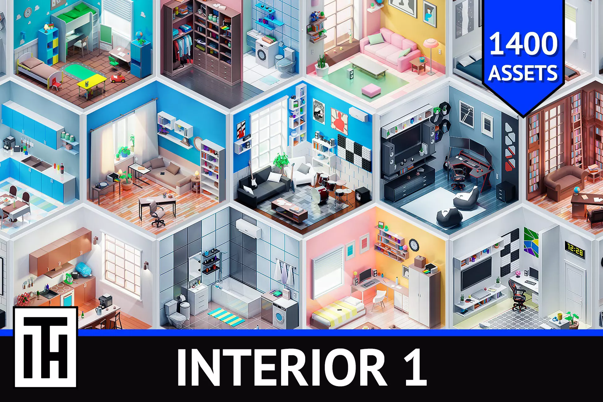 Interior 1 - Unity Assets Free Download
