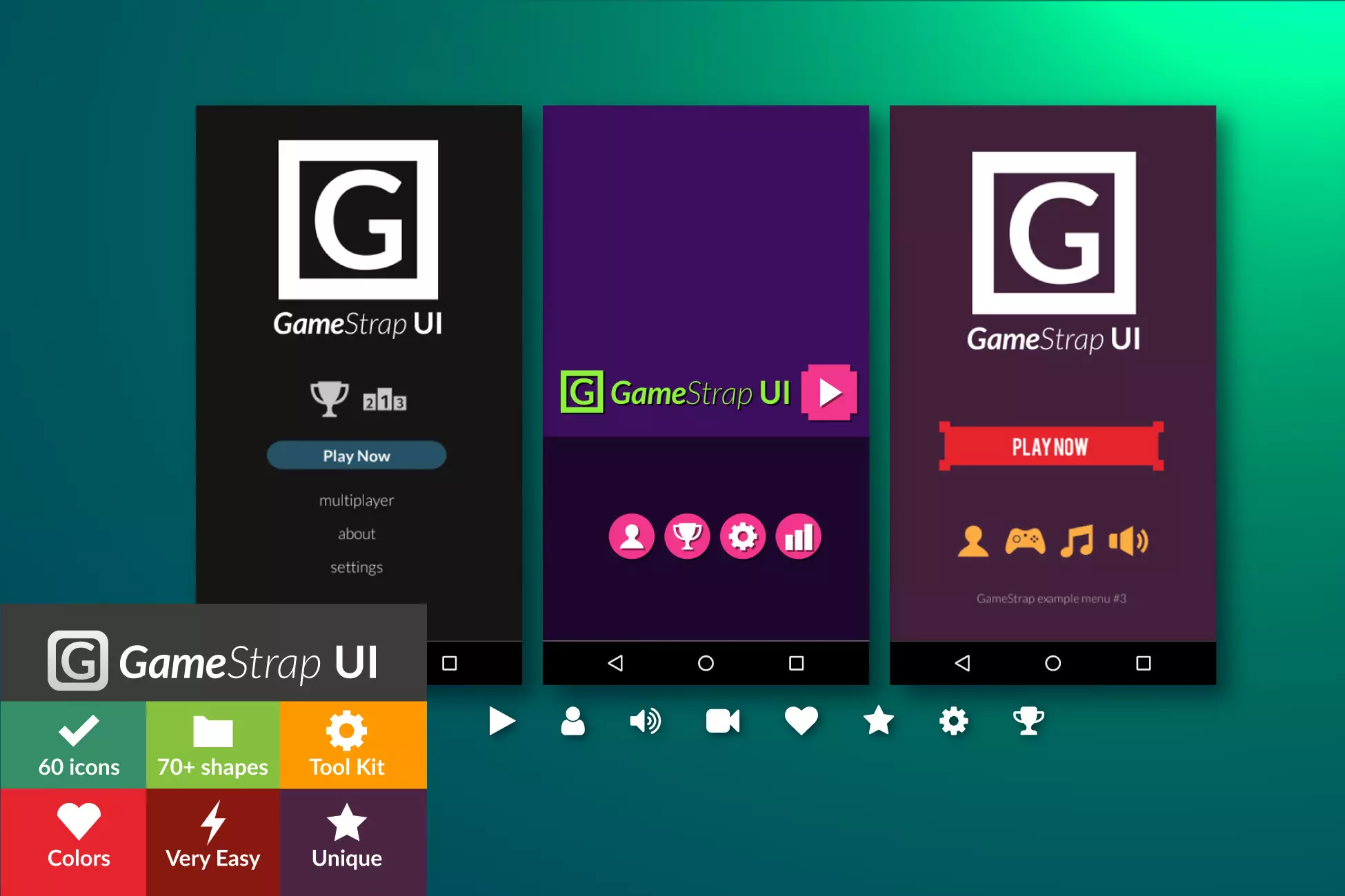 UI - Gamestrap - Unity Assets Free Download