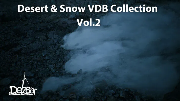 Desert & Snow VDB Collection Vol.2 - Unreal Engine Free Download