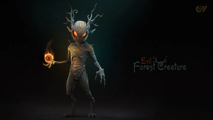 Evil Forest Creature - Unreal Engine Free Download