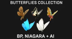 Butterflies Collection (BP, Niagara + AI) 4.27+