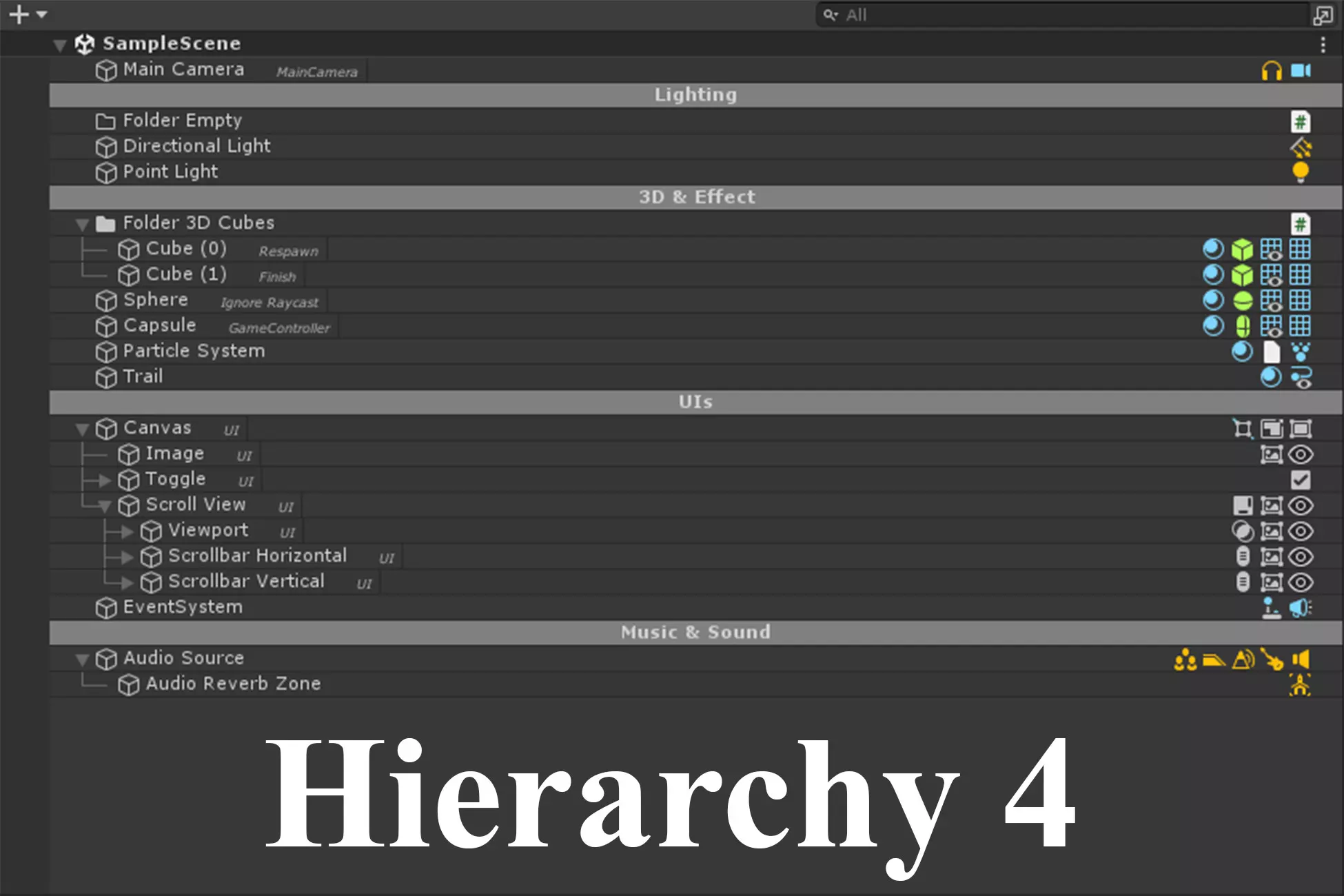 Hierarchy 4 - Unity Assets Free Download