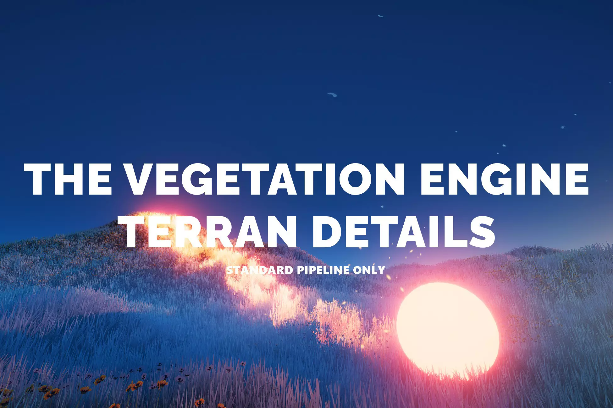 The Vegetation Engine | Terrain Details Module - Free Unity