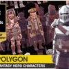 POLYGON Modular Fantasy Hero Characters – Low Poly 3D Art by Synty (v1.4.0)VIP&nbsp;