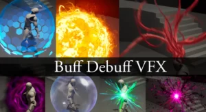 Buff and Debuff VFX ( Include Sun ,Bubble, Tentacle ) (5.0+)
