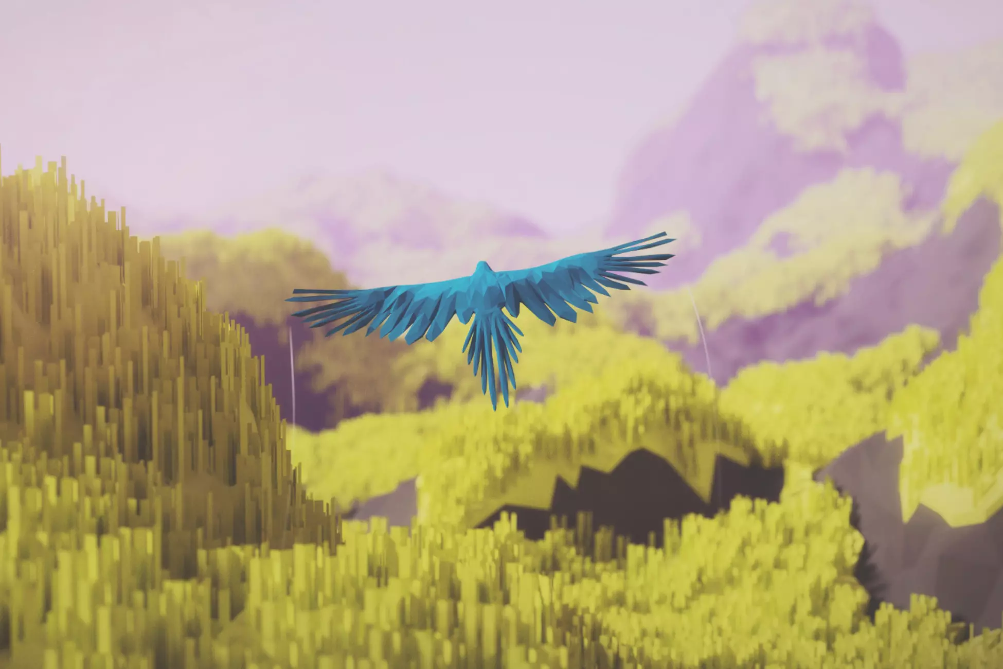 Bird Unity Texture Low Poly Bird: Parrot - Unity Assets Free Download