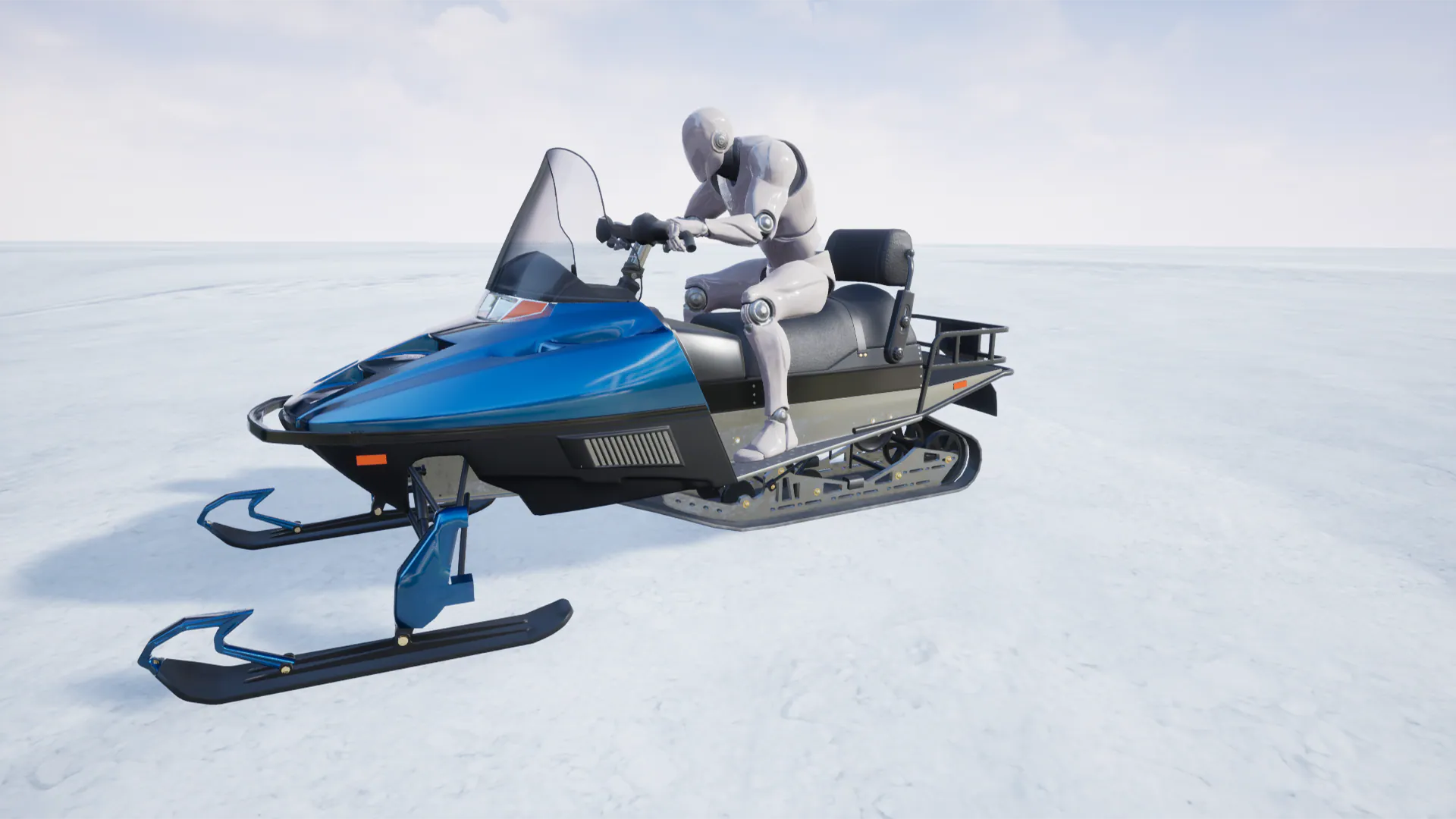 Steam Snowmobile MULTIPLAYER READY : SNOWMOBILE - Unreal Engine Free Download