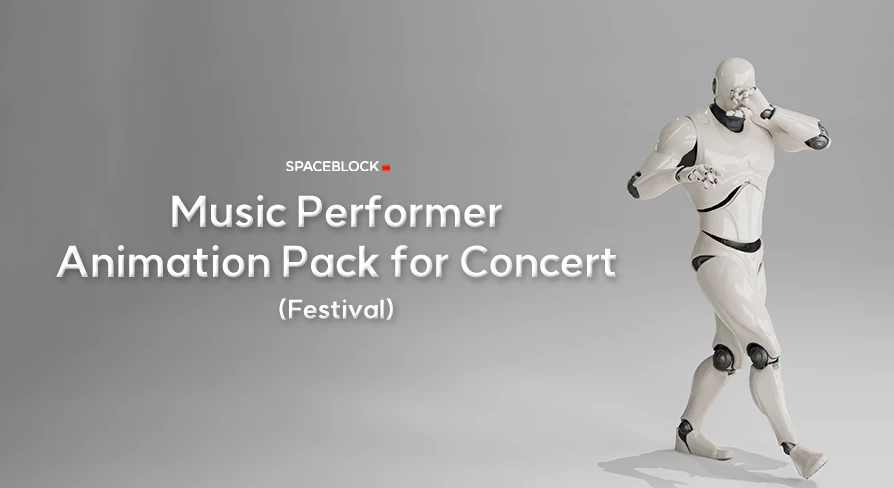 Music Performer Animation Pack for Concert(Festival) - Free Assets