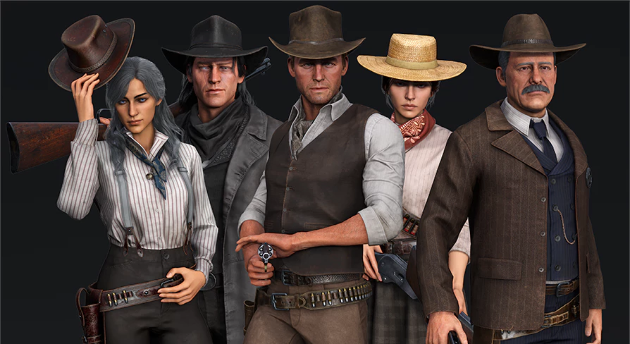 Western Characters Pack - Unreal Engine Free Download