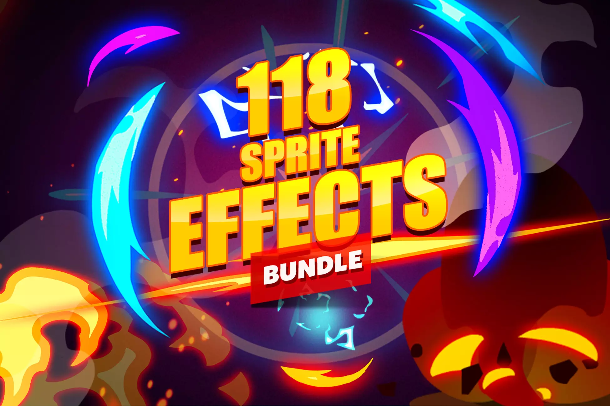 Sprite Background Effects 118 sprite effects bundle
