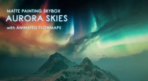 Matte Painting Skybox Pack: Aurora Skies (4.26+)