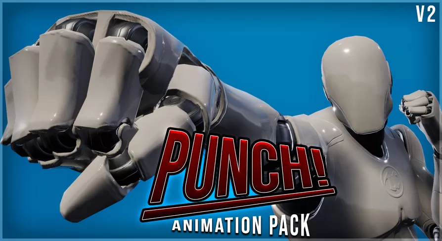 Punch! Animation Pack V2 - Unreal Engine Assets Free Download