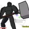 Hammer Warrior Mecanim Animation Pack v2.1.1 (01 May 2025)