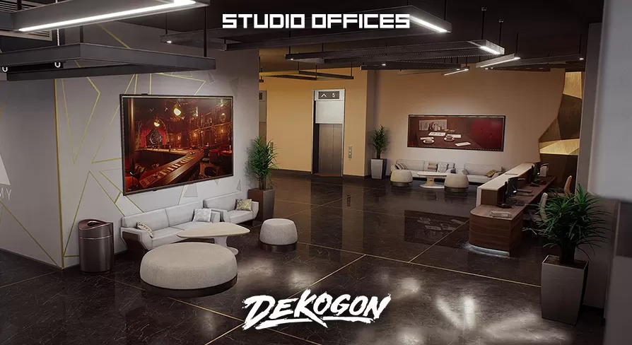 CGMA Studio Offices - Unreal Engine Assets Free Download