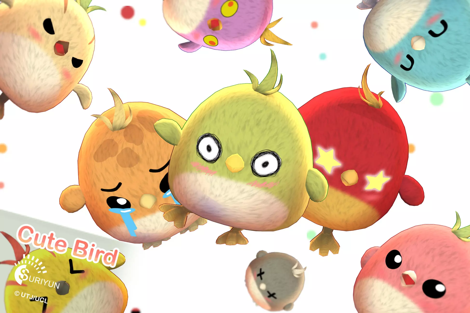 Cute Bird - Unity Assets Free Download
