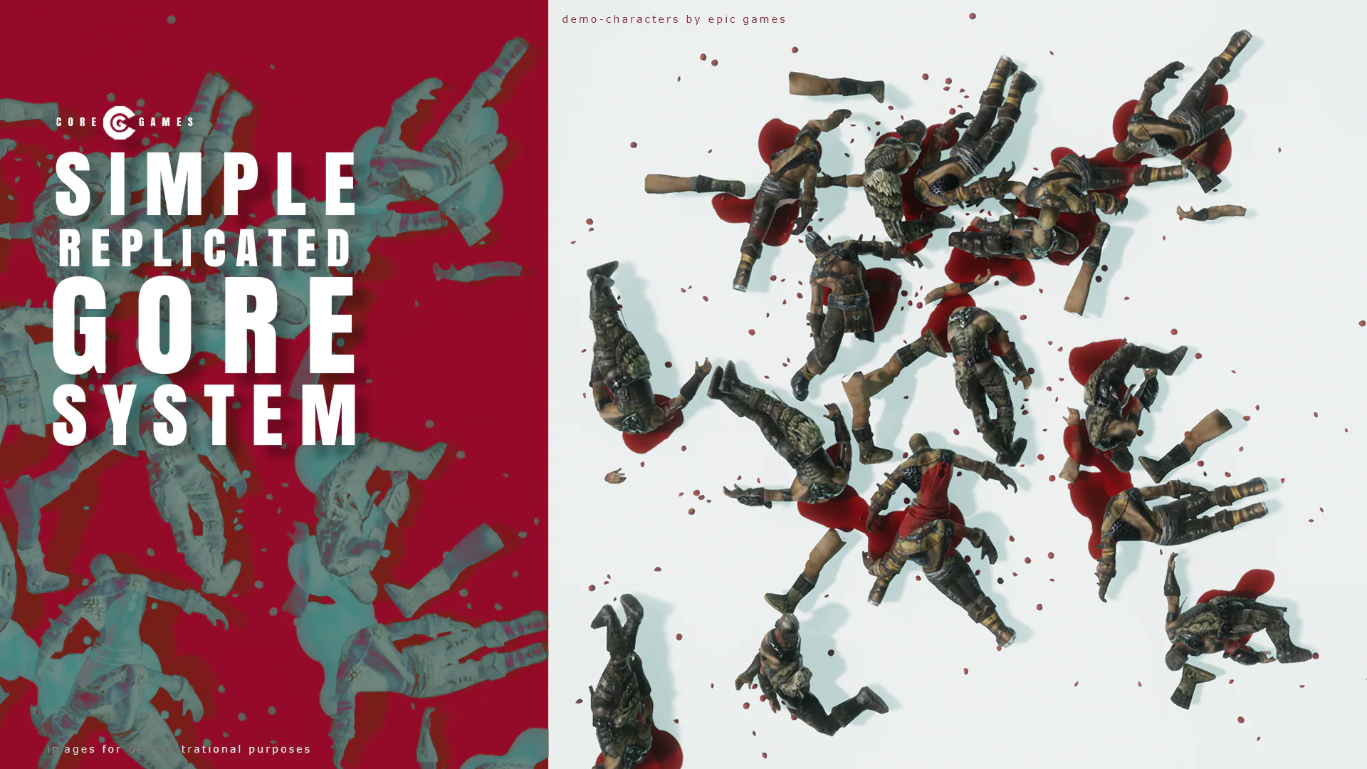 Simple Replicated Gore System - Unreal Engine Free Download