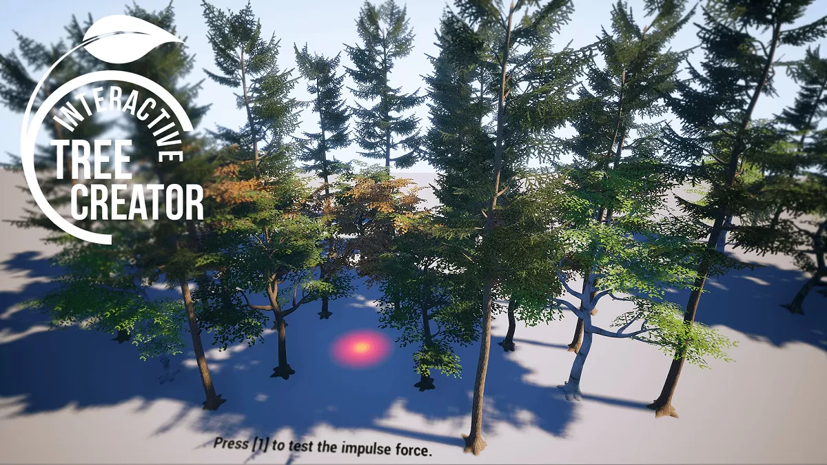 Cubetree Unreal Engine Interactive Tree Creator - Unreal Engine Assets Free Download