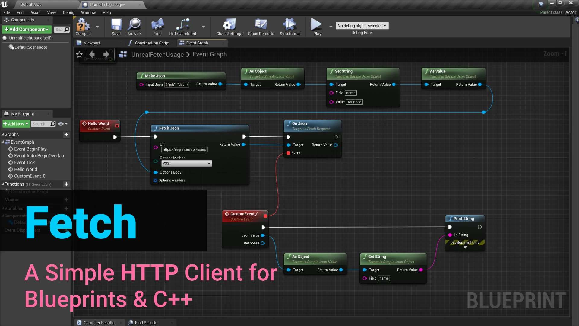 Fetch Single Fetch – A Simple HTTP Client - Unreal Engine Free Download