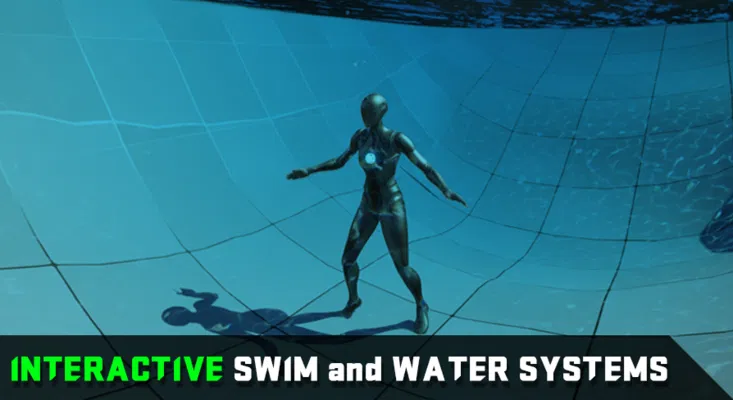Interactive Water, Ocean and Swim Systems - Free Unreal Engine
