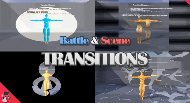 Battle & Scene Transitions Component - Free Download UE Assets