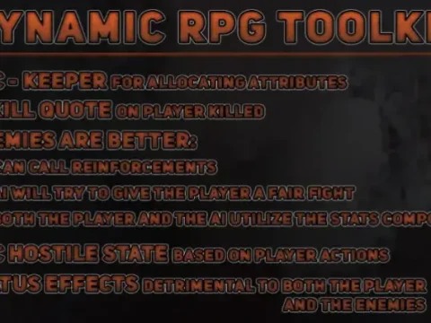 Dynamic RPG Toolkit (5.1+)VIP 