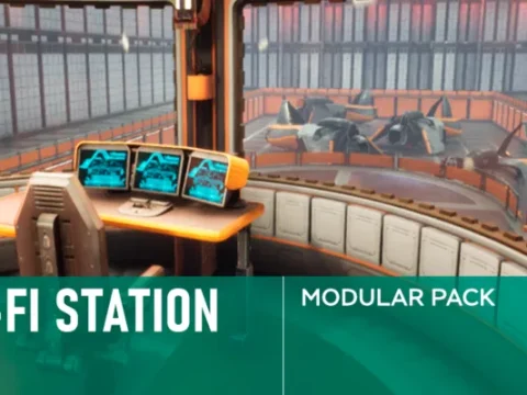 Sci-fi station – modular pack (4.20+)VIP 