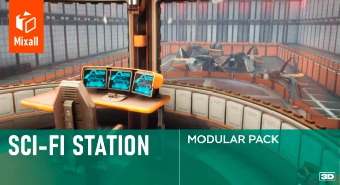 Sci-fi station – modular pack (4.20+)VIP 