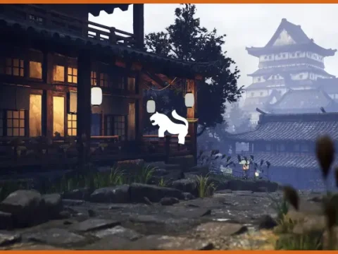 Feudal Japanese Castle Environment ( Japan Japanese Feudal Castle Castle Japan ) UE5.0+