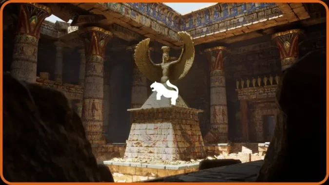 The Grand Egyptian Temple ( Egyptian Temple Ancient Exterior Interior Temple ) UE5.0+