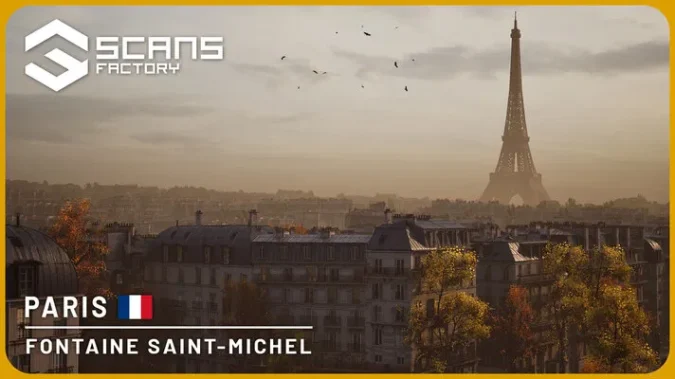 Paris – Fontaine Saint-Michel (5.4+)
