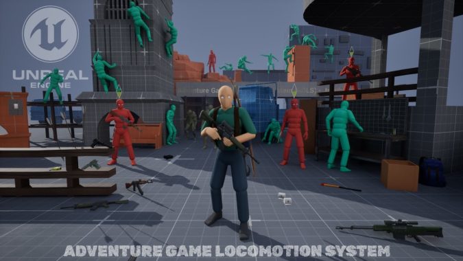 Adventure Game Locomotion System (AGLS) v1.8.0 (5.5, 5.6, 5.7)VIP&nbsp;