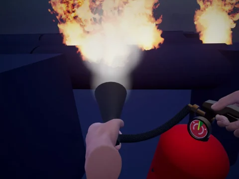 VR Fire Training (Fire Extinguisher) UE5.0+VIP&nbsp;